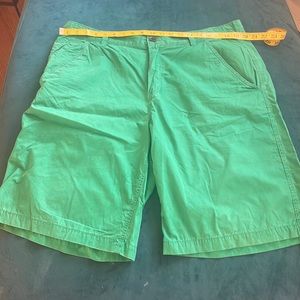 Timberland mens shorts - green, soft; size medium/large